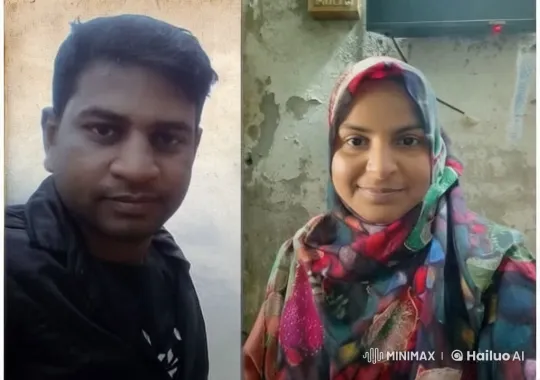 Realistic Animated Video of Two Individuals – AI Generated Video | Hailuo AI