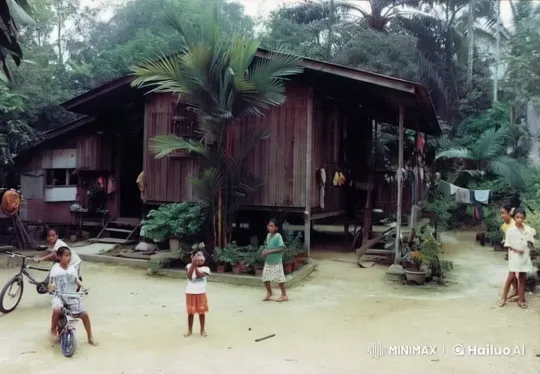 1990s Sabah Village Life in Ultra HD 8K – AI Generated Video | Hailuo AI
