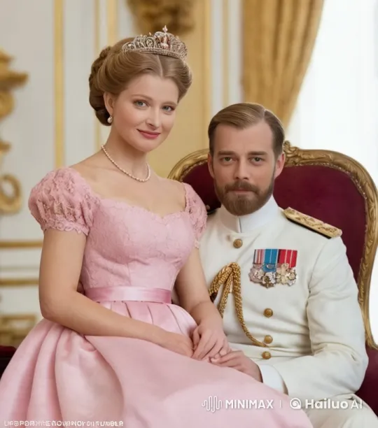 Couple Shares Tender Moment in Elegant Setting – AI Generated Video | Hailuo AI