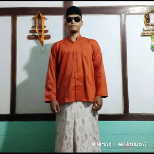 Jesus Embraces Person in Traditional Attire in Live2D Animation – AI Generated Video | Hailuo AI