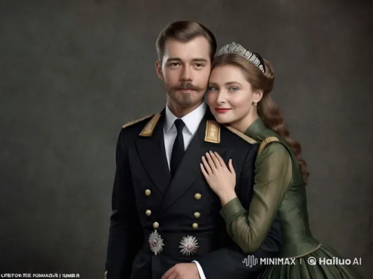 Royal Couple Shares Affectionate Moment – AI Generated Video | Hailuo AI