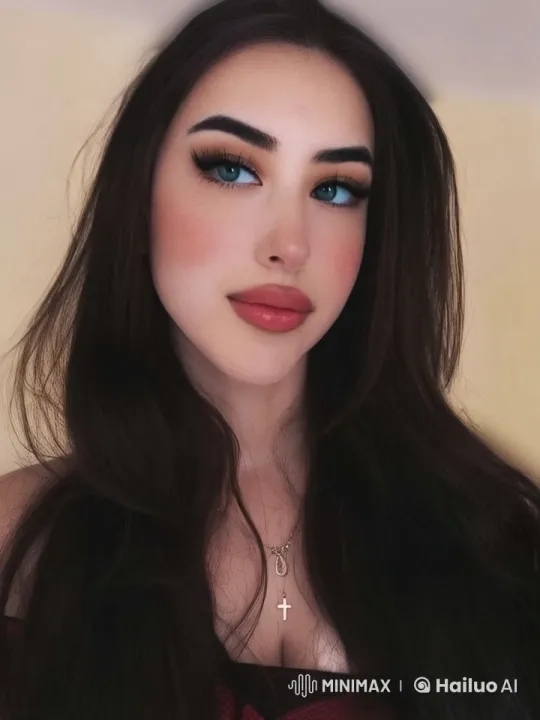 Live2D Animation: Cute Woman with Cross Necklace – AI Generated Video | Hailuo AI