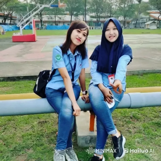 Two Women Display Expert Kung Fu in Basketball Court Fight Scene – AI Generated Video | Hailuo AI