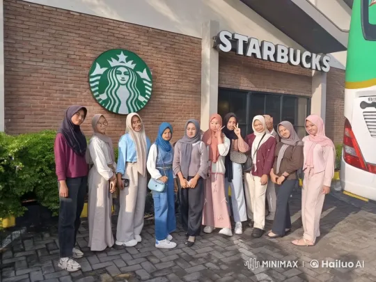 Young Women in Hijabs Showcase Martial Arts in Live2D Starbucks Scene – AI Generated Video | Hailuo AI