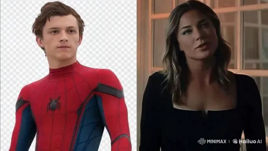 Spider-Man Character Kisses Individual in Black – AI Generated Video | Hailuo AI