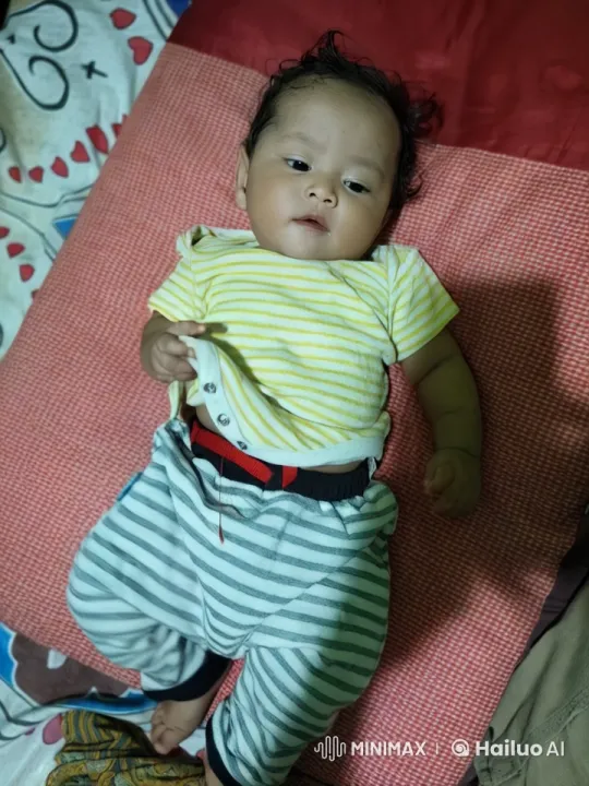 Baby Mimics Martial Arts on Bed – AI Generated Video | Hailuo AI