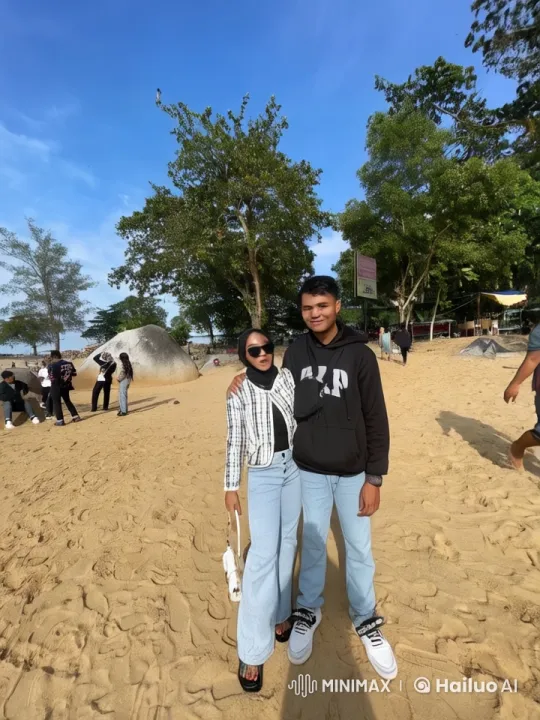 Kungfu Practitioners Displaying Skill on a Beach – AI Generated Video | Hailuo AI