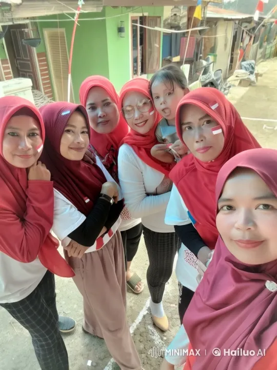 Red Hijab Group Practicing Kungfu in Live2D Animation – AI Generated Video | Hailuo AI