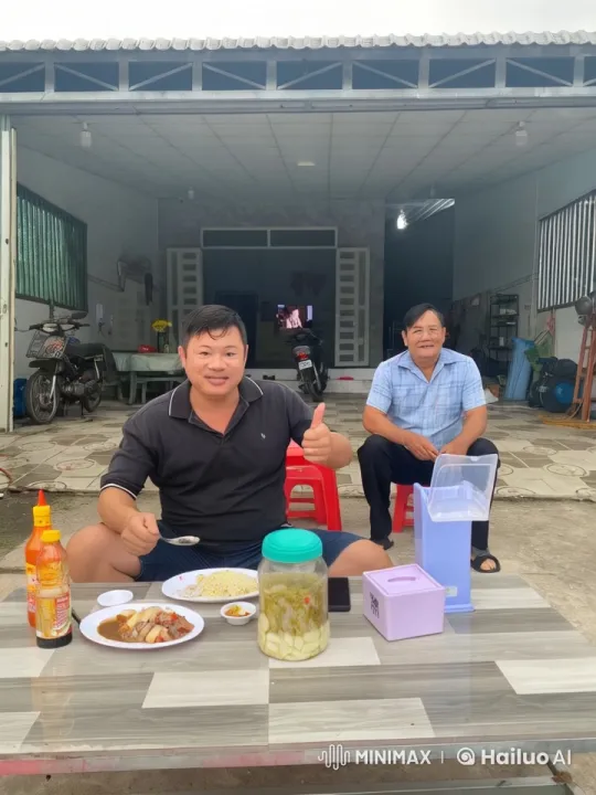 Asian Man Enjoying Meal, Demonstrating Martial Arts – AI Generated Video | Hailuo AI
