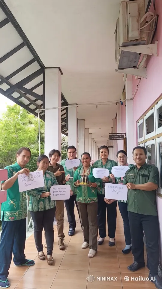 Six People in Green Outfits Perform Martial Arts in Hallway – AI Generated Video | Hailuo AI
