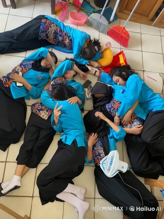 Students in Blue Uniforms Perform Energetic Kung Fu – AI Generated Video | Hailuo AI