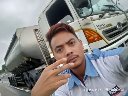 Person Bonds with Tigers by Peaceful Truck on Cloudy Day – AI Generated Video | Hailuo AI
