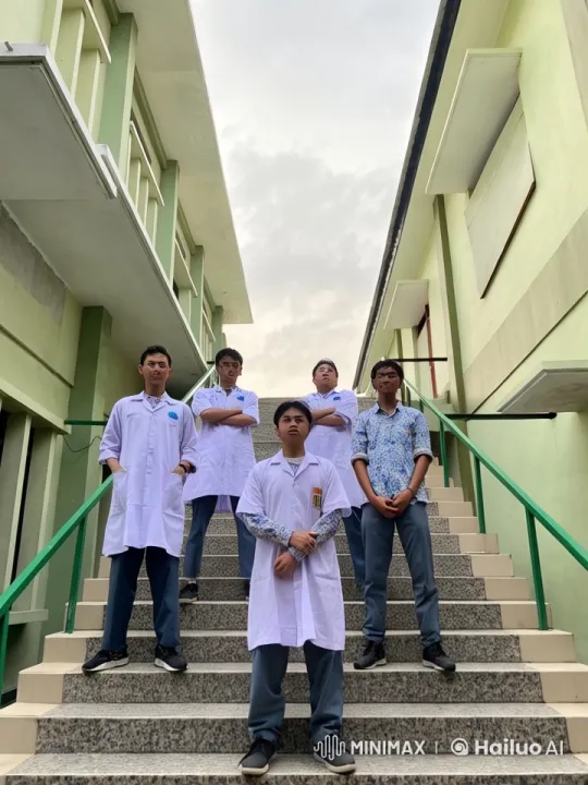 Live2D Video: Uniformed Students Perform Martial Arts on Stairs – AI Generated Video | Hailuo AI