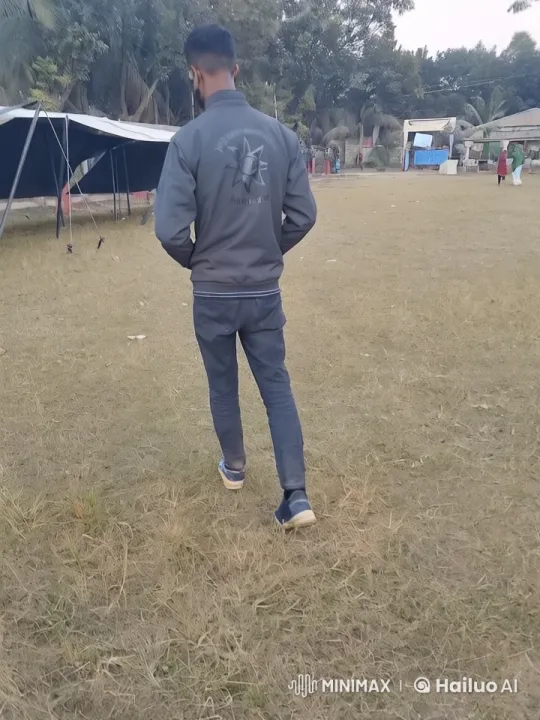 Child with Fiery Aura Walks Through Twilight Battlefield – AI Generated Video | Hailuo AI