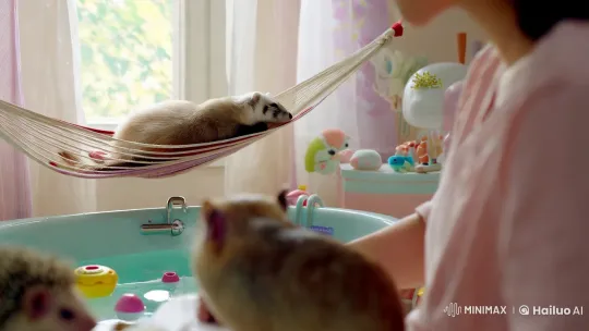 Whimsical World of Unconventional Pet Companions – AI Generated Video | Hailuo AI