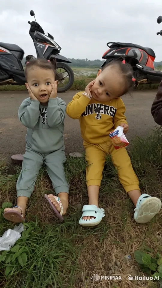 Animated Children Practice Kungfu by the Road – AI Generated Video | Hailuo AI