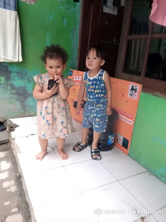 Animated Kungfu Fight Between Two Children – AI Generated Video | Hailuo AI