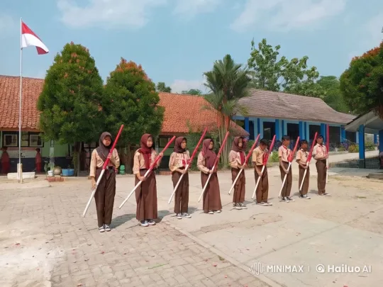 Indonesian Students Perform Synchronized Kungfu Routine – AI Generated Video | Hailuo AI