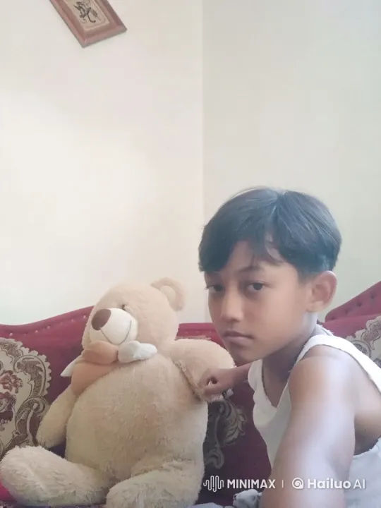 Young Boy and Teddy Bear Spar in Animated Kung Fu Scene – AI Generated Video | Hailuo AI
