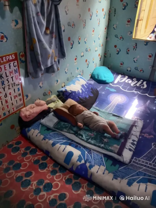 Baby Kungfu Master in a Paris-Themed Nursery – AI Generated Video | Hailuo AI
