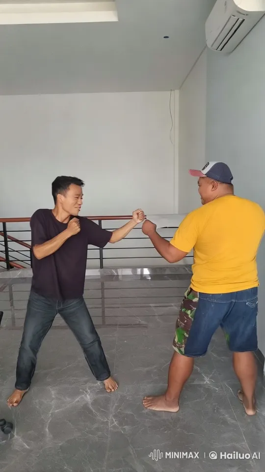 Intense Kung Fu Battle in Modern Indoor Setting – AI Generated Video | Hailuo AI