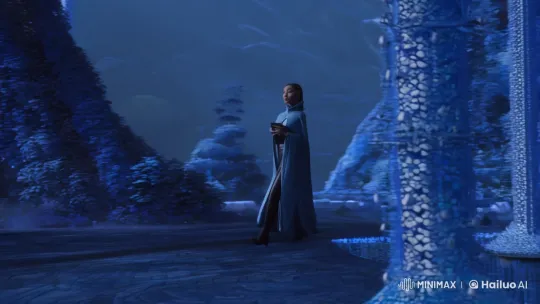 Dynamic Tracking Shot Showcases Fluid, Aesthetic Surroundings – AI Generated Video | Hailuo AI