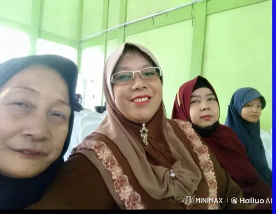 Bright Room with Hijab-Wearing Individuals – AI Generated Video | Hailuo AI