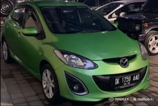 Mazda Car Crash Simulation with Realistic Effects – AI Generated Video | Hailuo AI