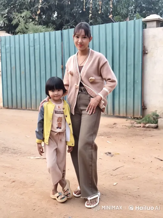 Joyful Playful Interaction Between Woman and Child – AI Generated Video | Hailuo AI