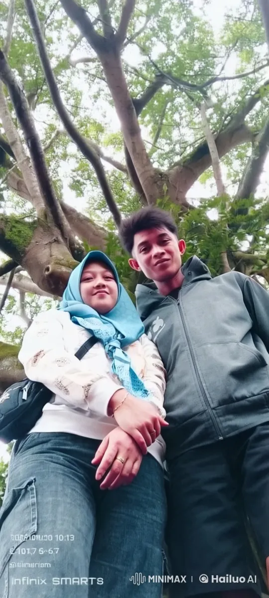 Tranquil Scene of Two Individuals in Live2D Animation – AI Generated Video | Hailuo AI
