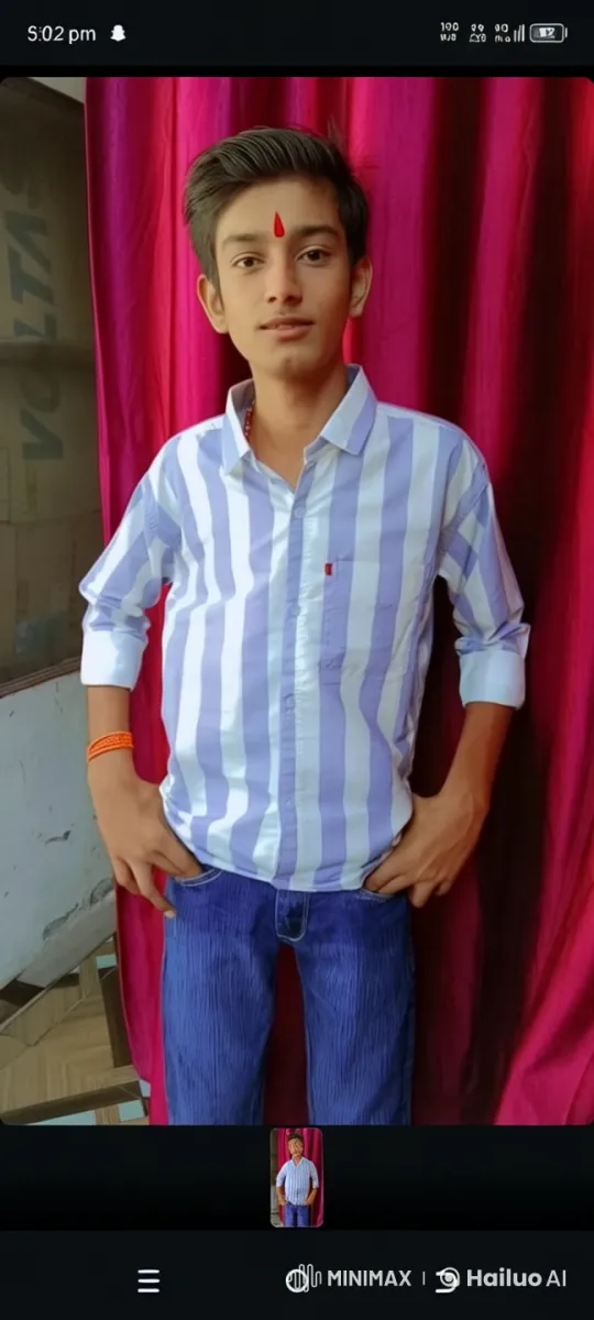 Young Man Poses with Confidence in Live2D Animation – AI Generated Video | Hailuo AI