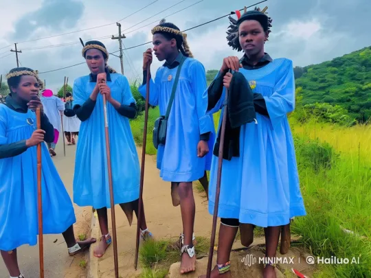 Live2D Video: Traditional Attire Kung Fu on a Cloudy Day – AI Generated Video | Hailuo AI
