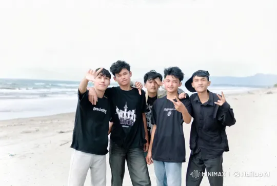 Young Men Practicing Kungfu on a Beach – AI Generated Video | Hailuo AI