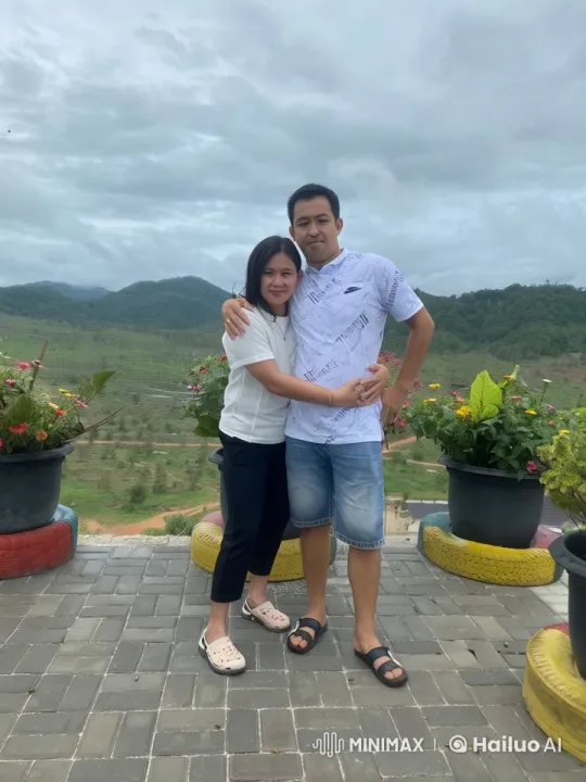 Couple Demonstrates Wing Chun Amidst Scenic Landscape – AI Generated Video | Hailuo AI