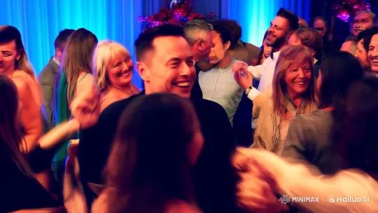 Elon Musk Dancing at Joyful Celebration – AI Generated Video | Hailuo AI