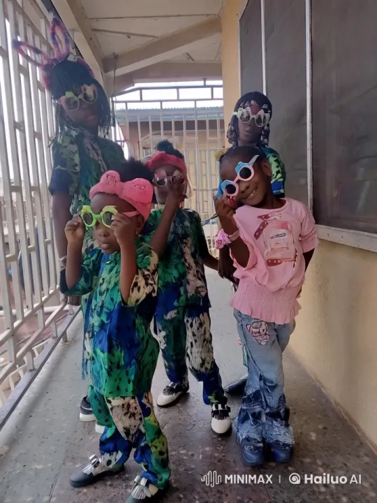 Children Perform Imaginative Kungfu in Colorful Corridor – AI Generated Video | Hailuo AI