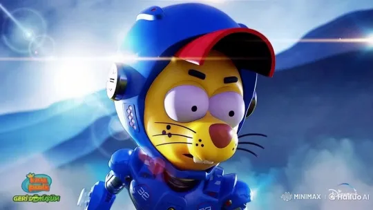 Futuristic Cat Prepares for Adventure in Serene Mountains – AI Generated Video | Hailuo AI
