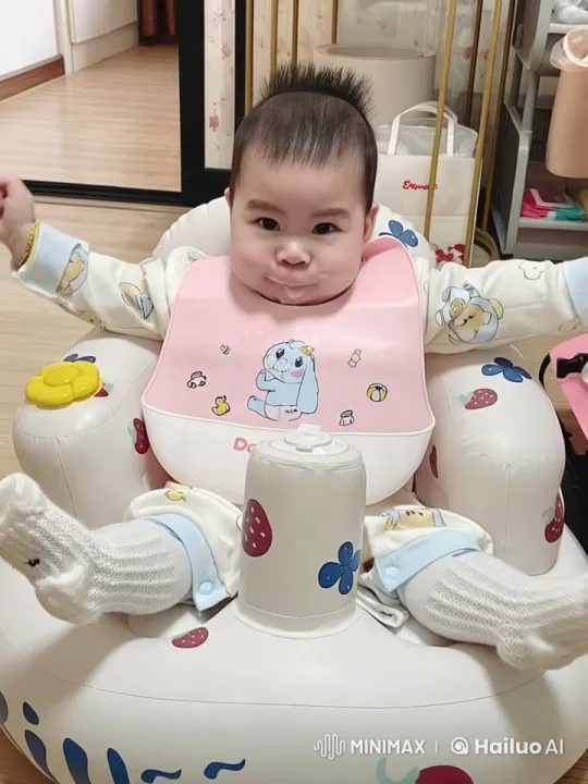 Baby Delights in Vibrant, Cozy Play Space – AI Generated Video | Hailuo AI