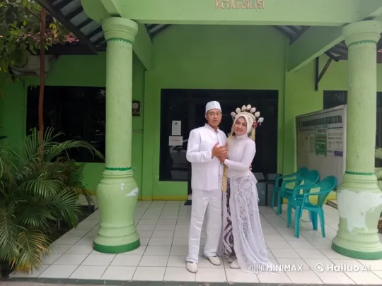 Traditional Attire to Martial Arts Mastery: Wedding Couple's Live2D Performance – AI Generated Video | Hailuo AI