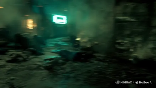 Psycho Killer's Brutal Rampage in Neon-Lit Urban Chaos – AI Generated Video | Hailuo AI