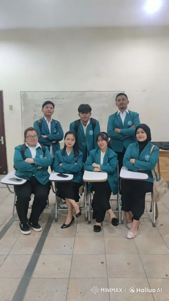 Live2D Animated Students Perform Synchronized Kung Fu – AI Generated Video | Hailuo AI