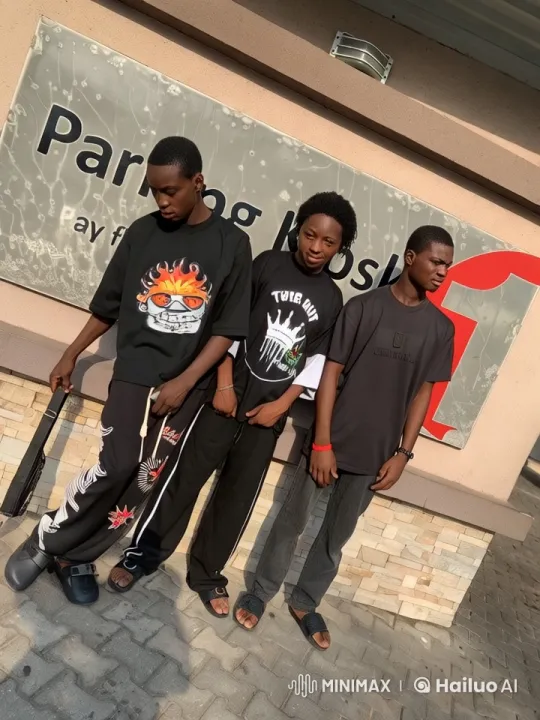 Three Young Men Showcase Martial Arts in Live2D Video – AI Generated Video | Hailuo AI