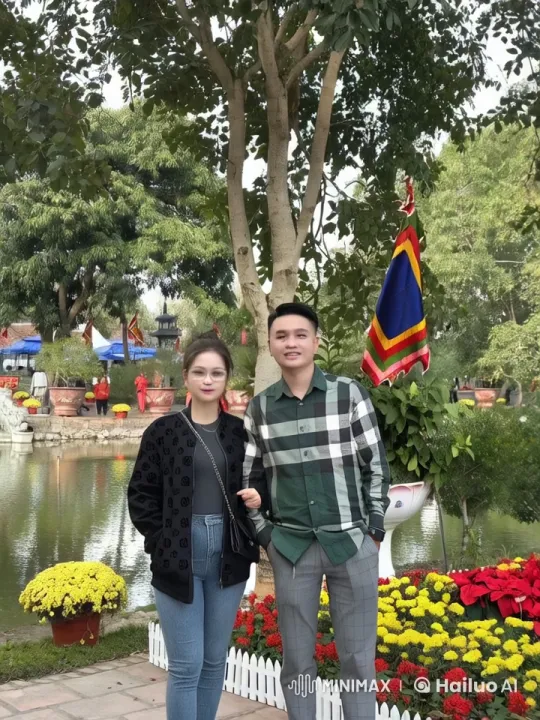 Martial Arts Display in Tranquil Garden Setting – AI Generated Video | Hailuo AI