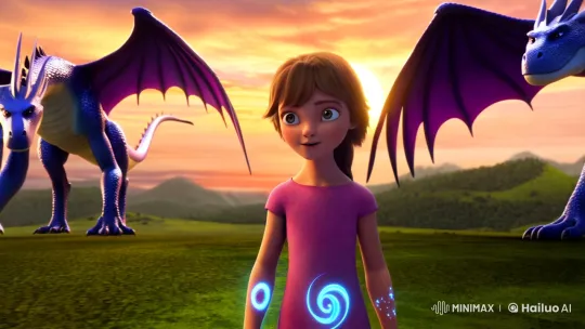 Child's Quest: Hidden City and the Twin Dragons – AI Generated Video | Hailuo AI