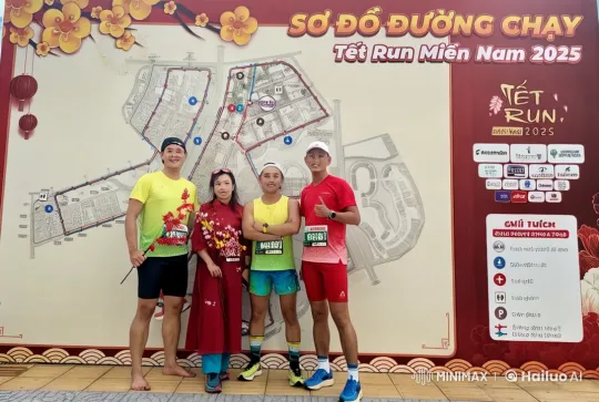 Têt Run Miền Nam 2025 Pre-Race Preparation – AI Generated Video | Hailuo AI