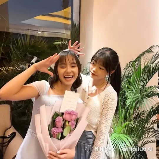 Girlfriend's Graceful Kungfu Performance in Live2D Setting – AI Generated Video | Hailuo AI