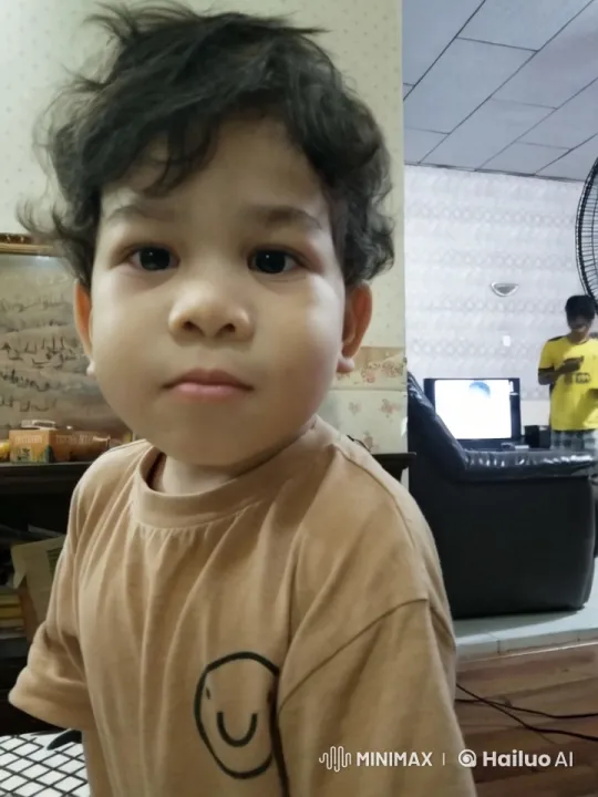 Child and Figure Engage in Violent Shootout Indoors – AI Generated Video | Hailuo AI