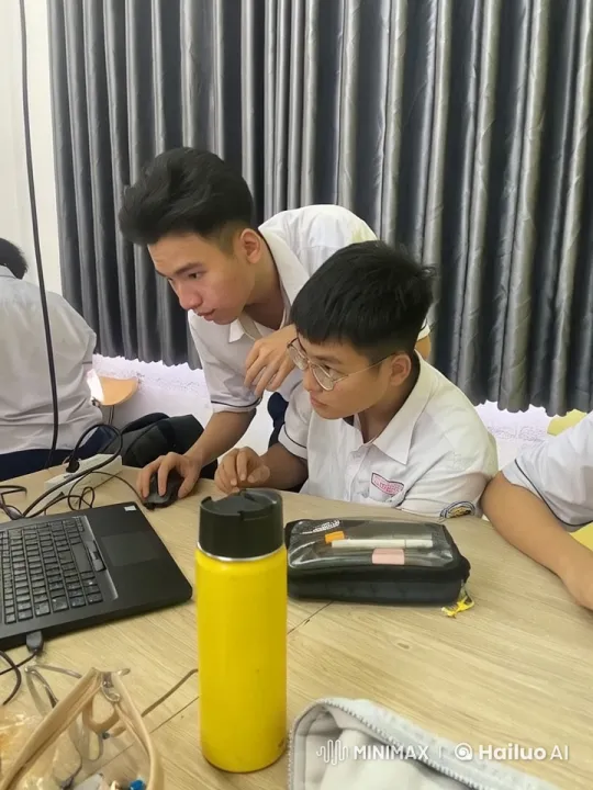 Live2D Students Engage in Dynamic Kungfu Fight – AI Generated Video | Hailuo AI