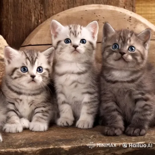 Adorable Kittens Mimic Kungfu in Playful Scene – AI Generated Video | Hailuo AI