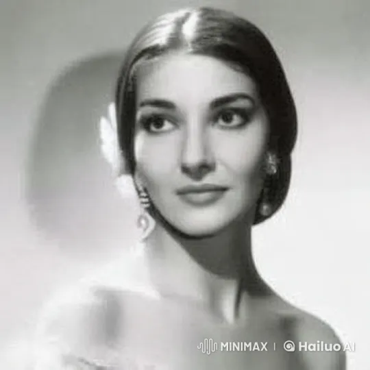Maria Callas in Live2D: A Timeless Aria Performance – AI Generated Video | Hailuo AI